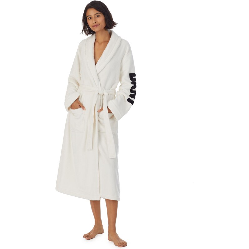 Dámsky župan YI2022605F 111 biela - DKNY 37045246