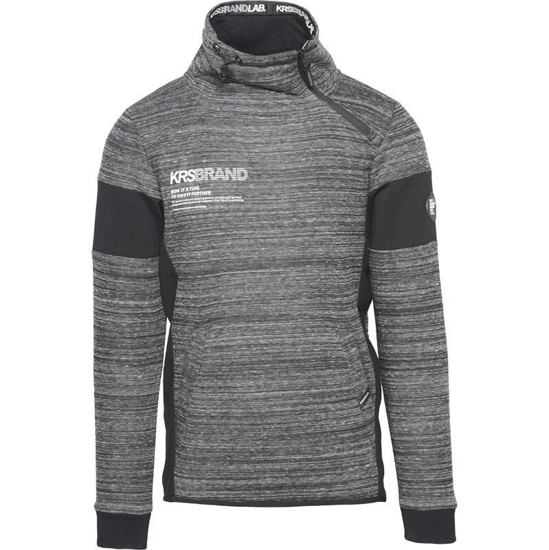 KOROSHI Mikina sivá / čierna / biela 66807566