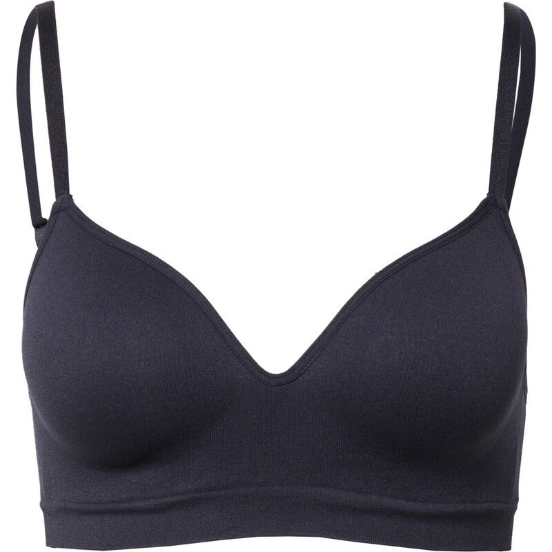 Lindex Podprsenka Flora čierna 64113441