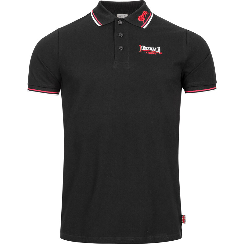 Pánske tričko s golierom Lonsdale Slim Fit 36107676