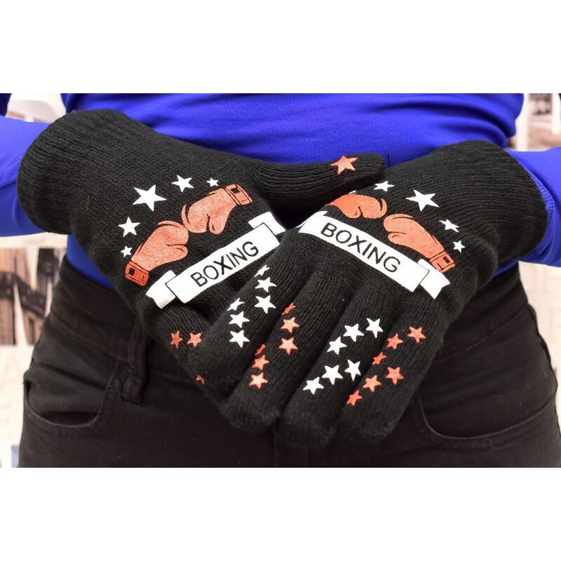 AURA.VIA Chlapčenské rukavice SPORT BOXING 37063473