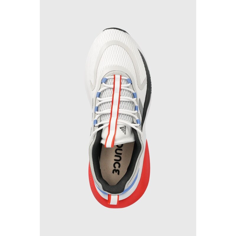 Bežecké topánky adidas AlphaBounce + biela farba, HP6139