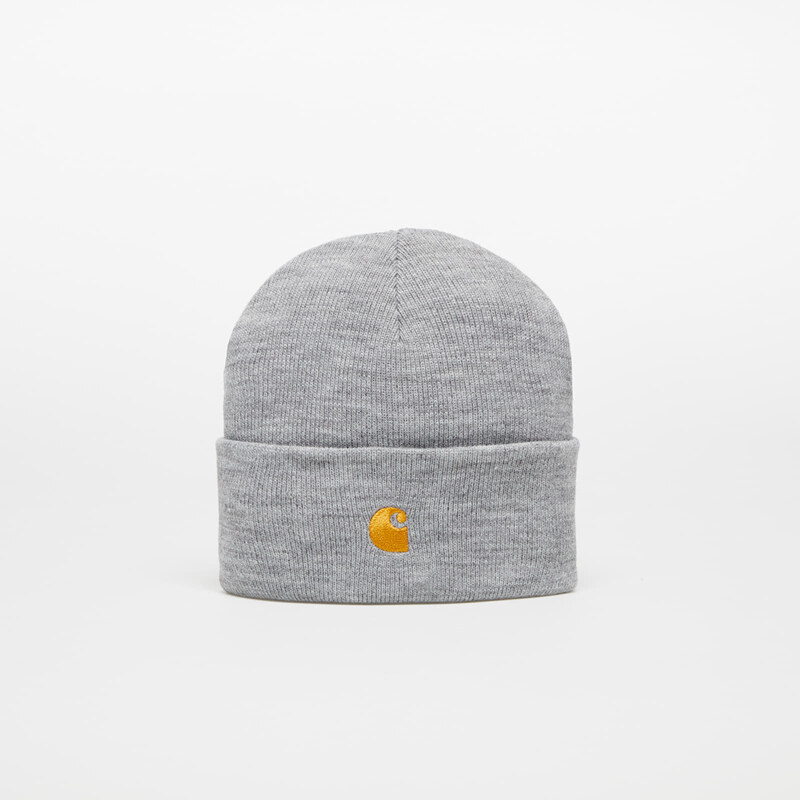Čiapka Carhartt WIP Chase Beanie Grey Heather/ Gold Universal 37066289