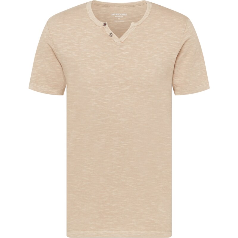 JACK & JONES Tričko Split piesková 37431407