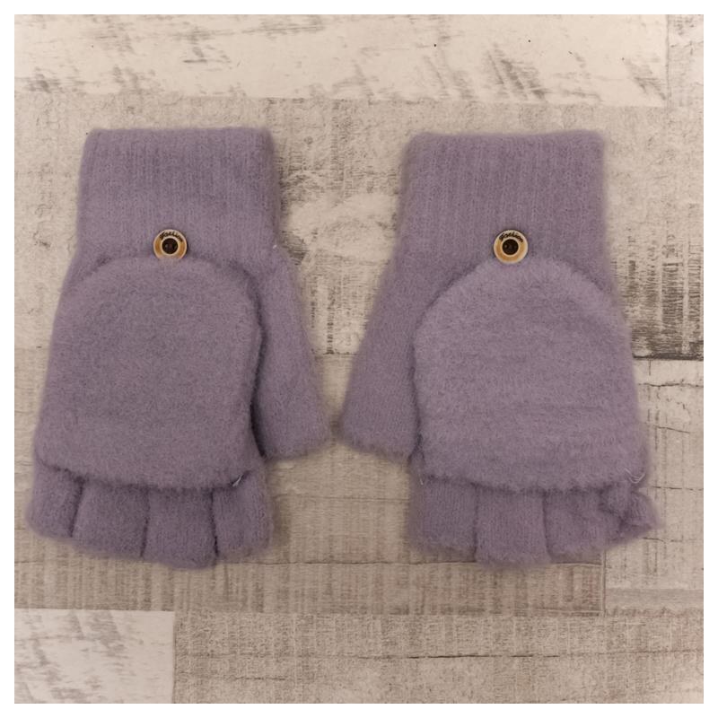 AURA.VIA Detské fialové rukavice BINO 37106297