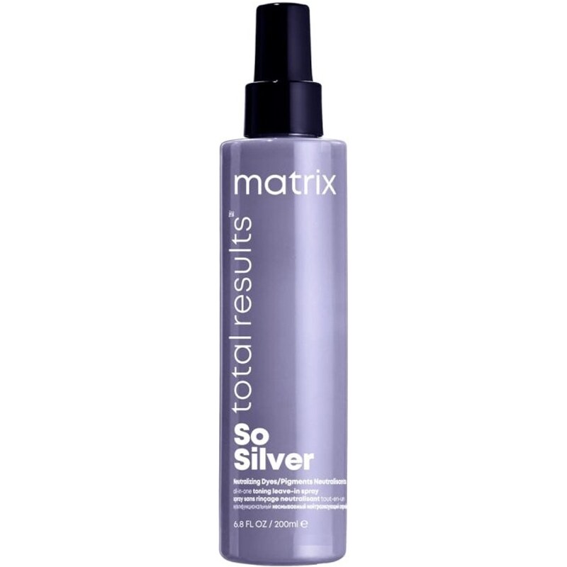 MATRIX Total Results So Silver All-In-One Tónovací sprej pre blond a strieborné vlasy 200ml - Matrix