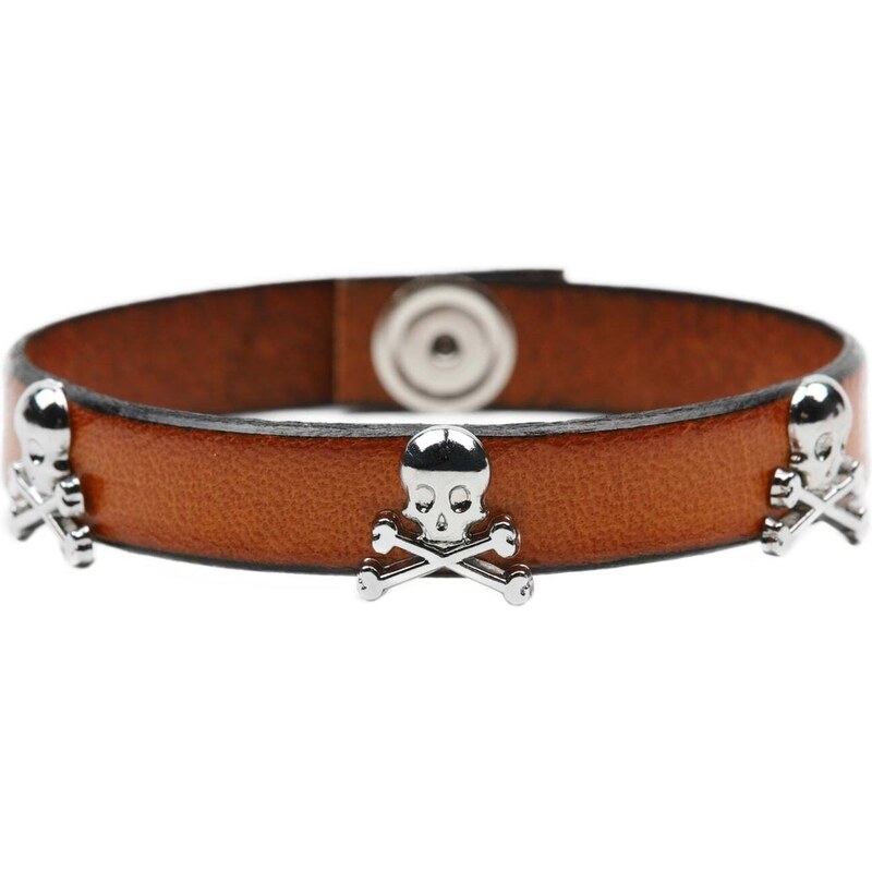 Scalpers Náramok hnedá 65641967