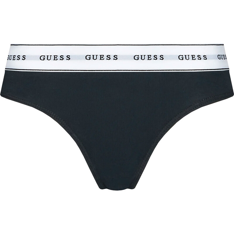 GUESS - organic cotton čierne dámske nohavičky 37120378