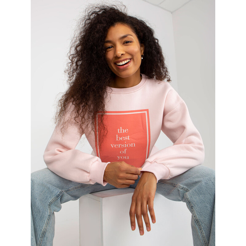 ex moda Sweatshirt-EM-BL-617-3.15P-light pink 64787732