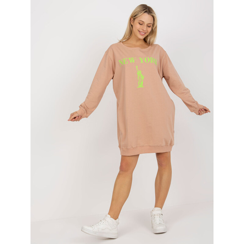 VITON Sweatshirt-VI-BL-3212.15X-beige-green 64787638