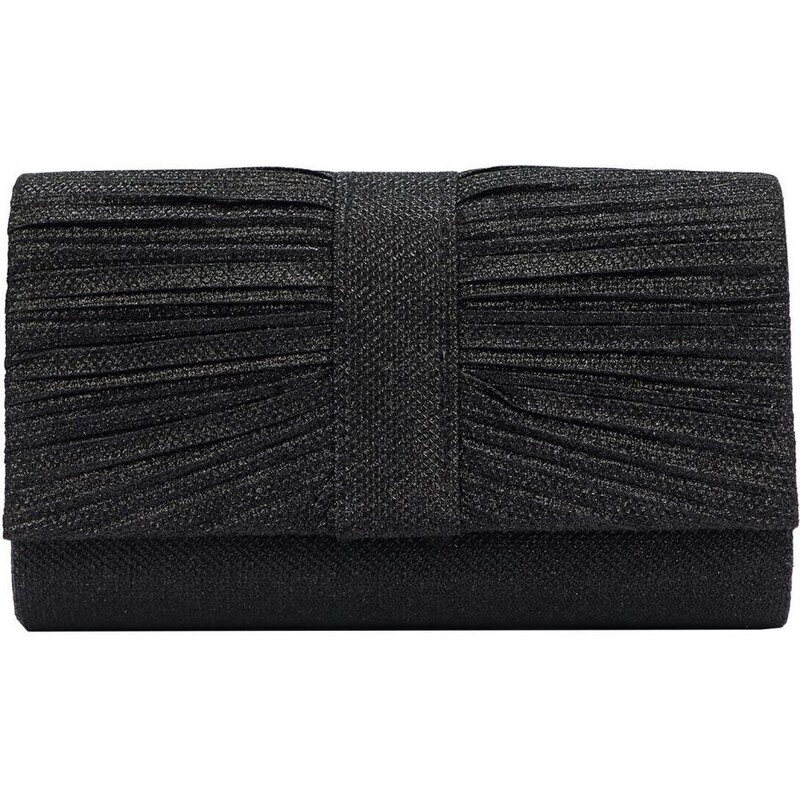 JESSICA Čierna dámska listová kabelka na retiazke 37129482