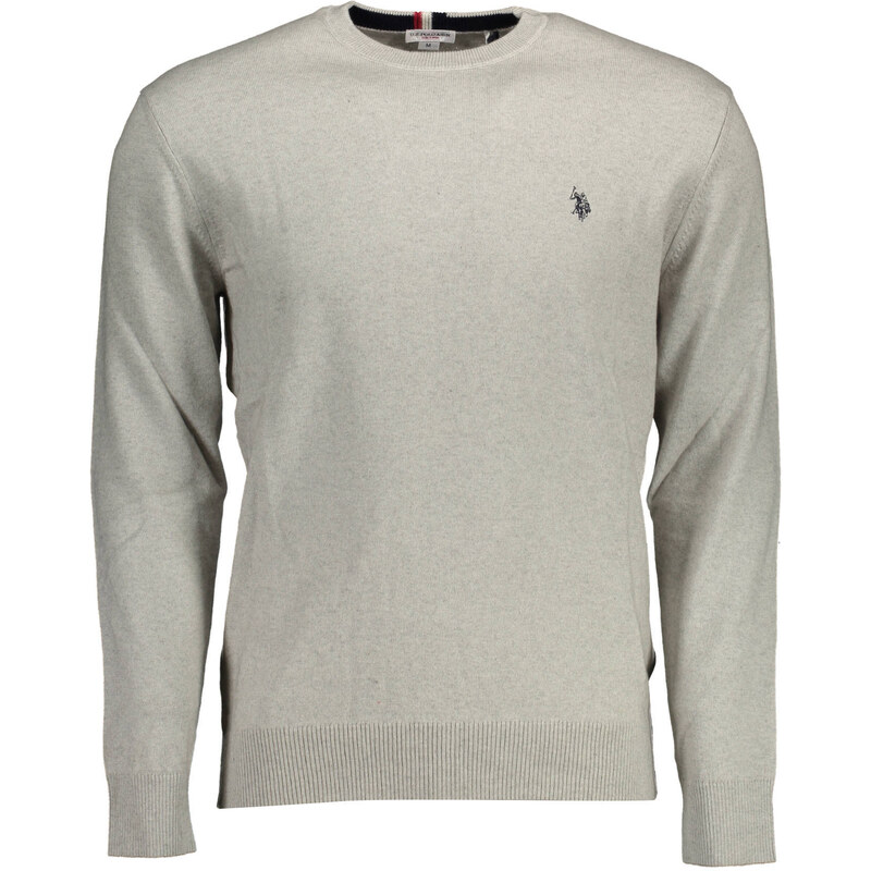 US Polo Assn Pánsky sivý sveter US Polo 64704338