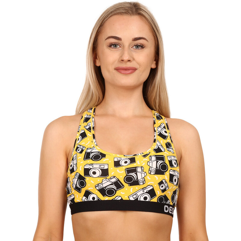 Veselá dámska podprsenka Dedoles Fotoaparát (D-W-UN-B-C-C-163) 36190488