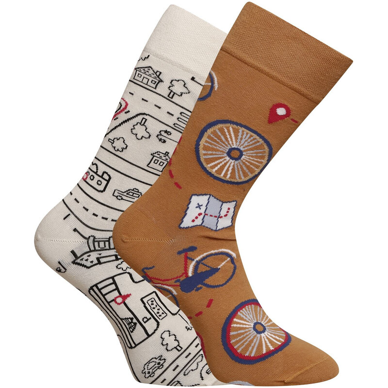 Veselé ponožky Dedoles Mestský bicykel (GMRS150) 36734266