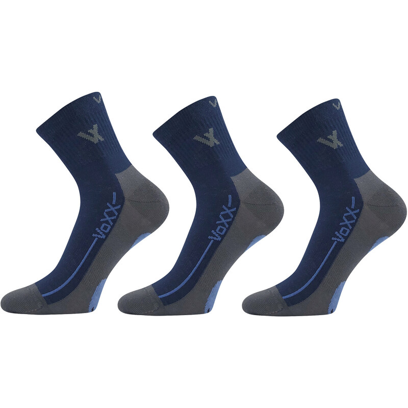 3PACK ponožky VoXX tmavo modré (Barefootan-darkblue) 37152919