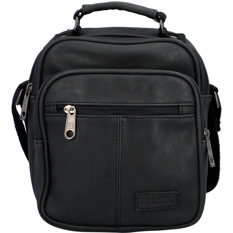 Pánska crossbody taška čierna - Enrico Benetti Douqen čierna 56864448