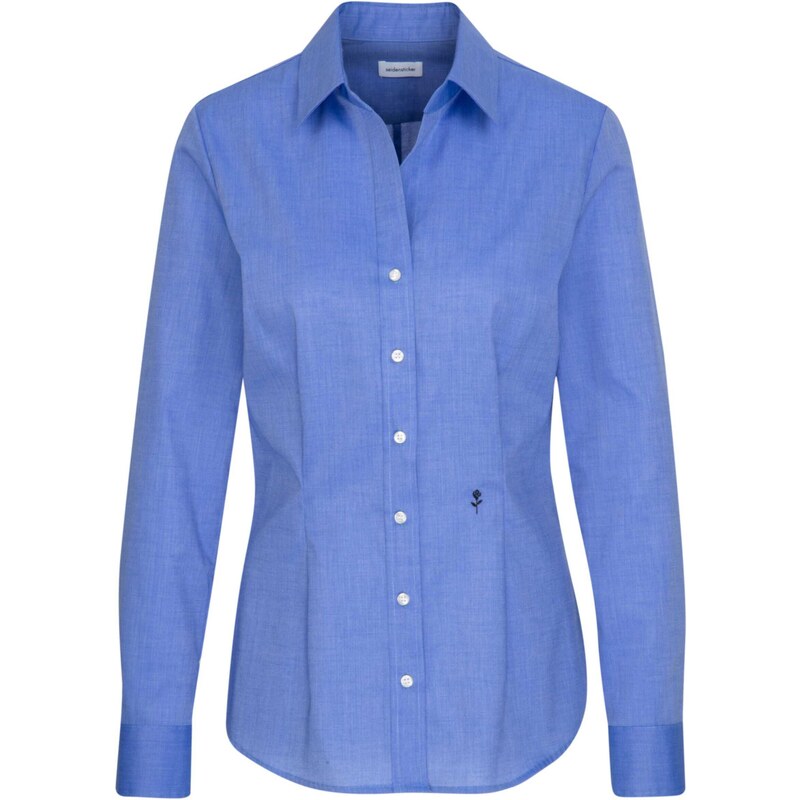 SEIDENSTICKER Blúzka Schwarze Rose modrá 65641043