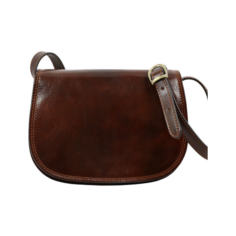 Glara Kožená crossbody kabelka Premium 27009464