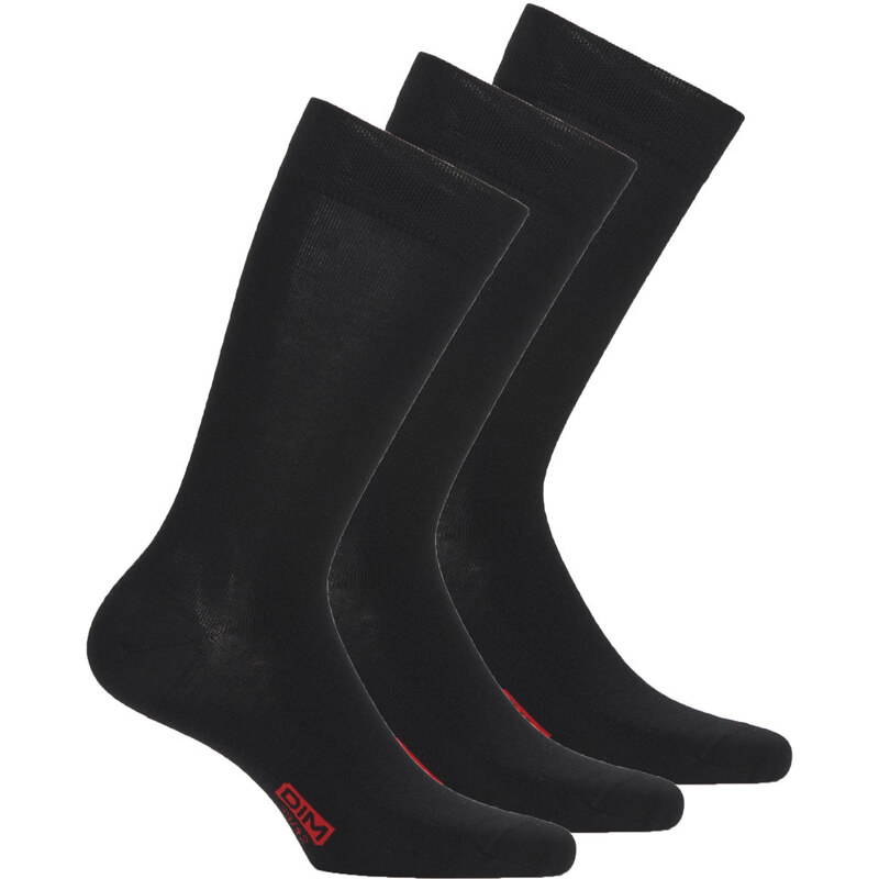 DIM Ponožky MI CHAUSSETTE COTON PACK X3 DIM 59832254