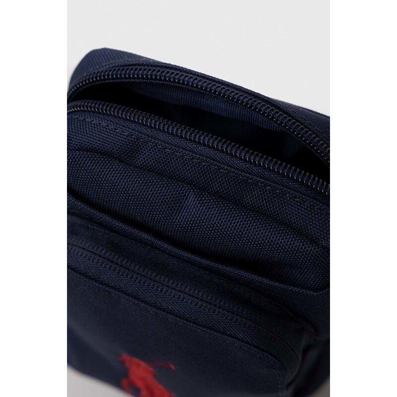 Detská taška Polo Ralph Lauren tmavomodrá farba