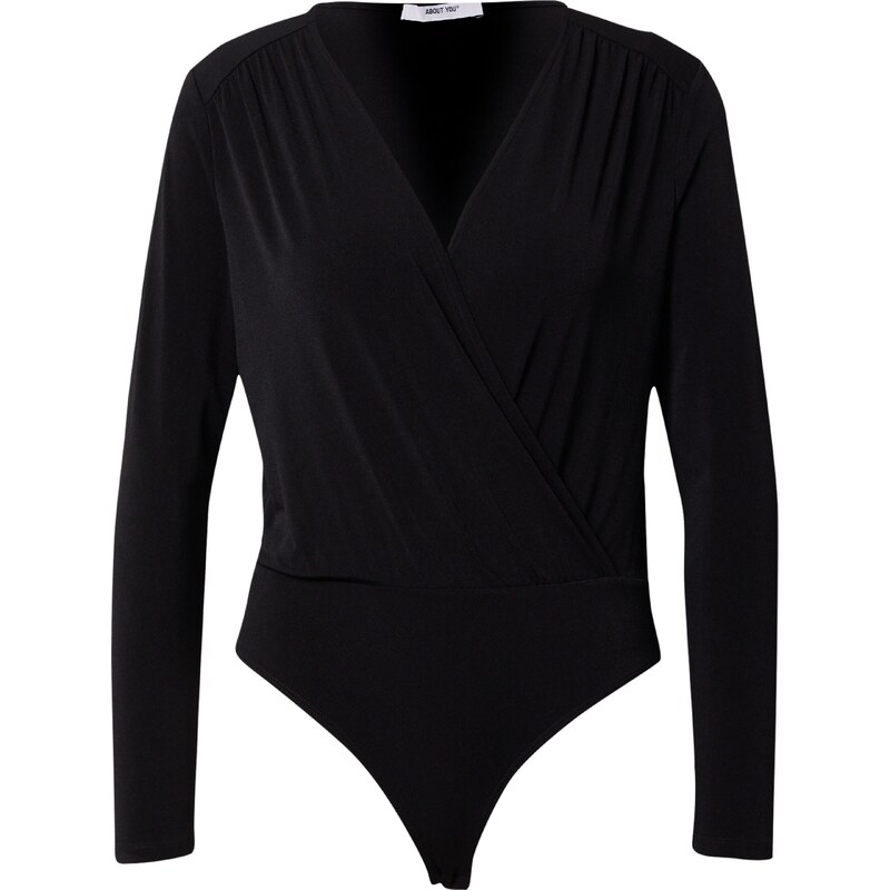 ABOUT YOU Košeľové body Dakota čierna 65992088