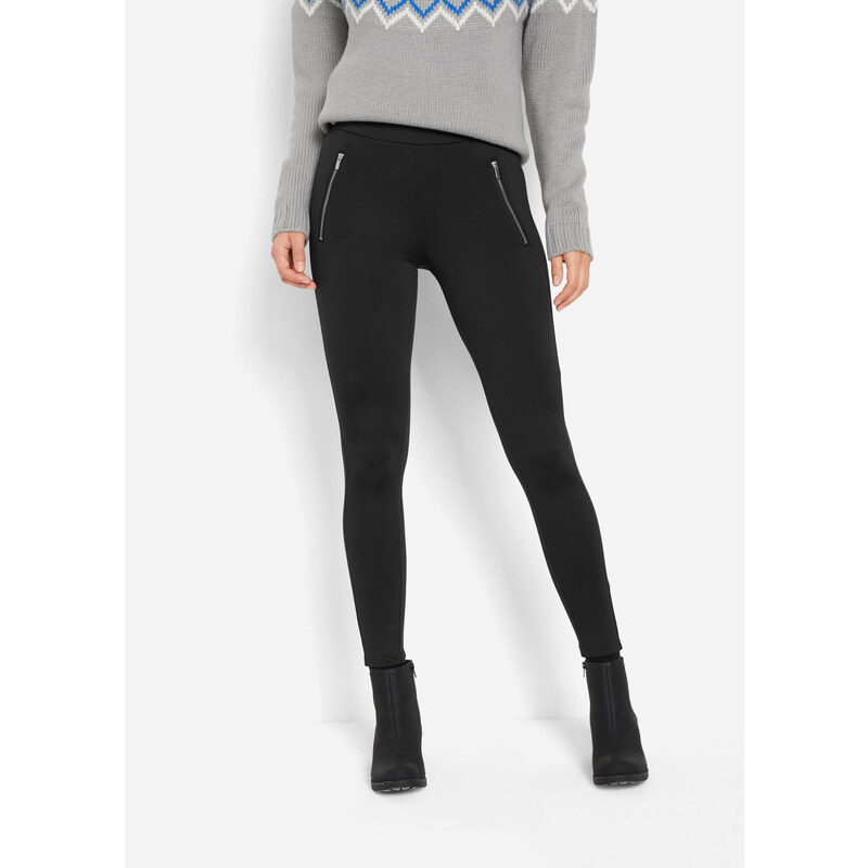 bonprix Termo legíny, farba čierna 46496947