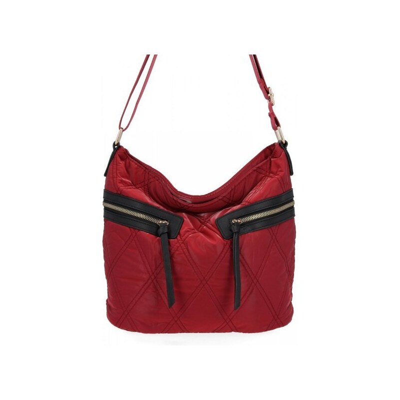Dámská kabelka listonoška Herisson bordová 1252L80141 37177796