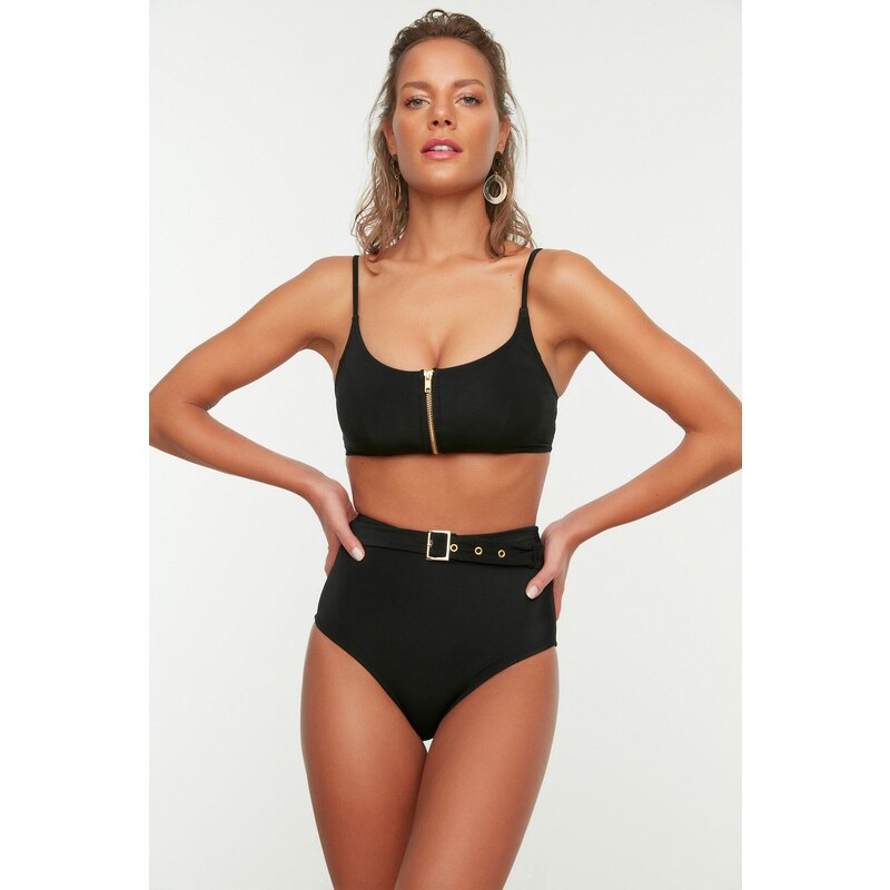 Dámske plavky spodný diel Trendyol High Waist 37079961