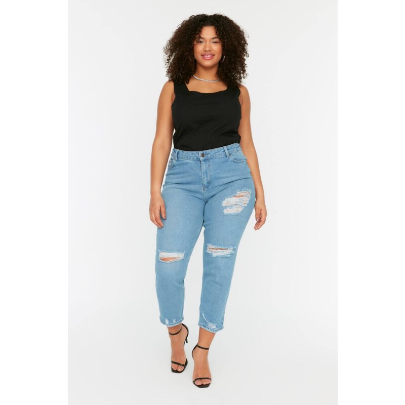 Dámske rifle Trendyol Curve 32882467