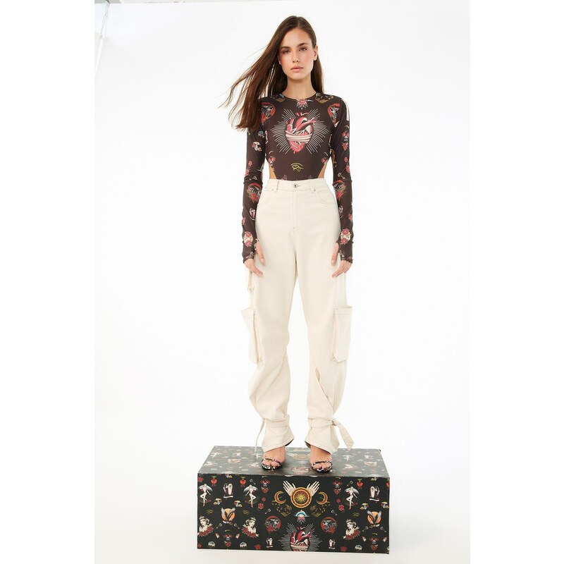 Dámske nohavice Trendyol Cargo 34401069