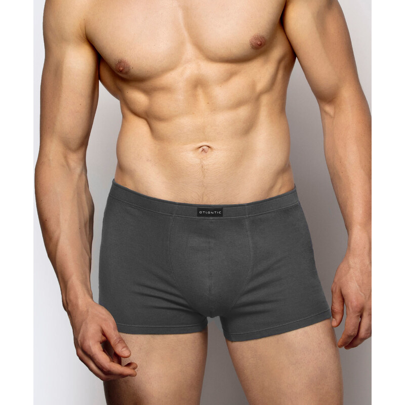 Mens fitted boxers ATLANTIC - dark gray 50671273
