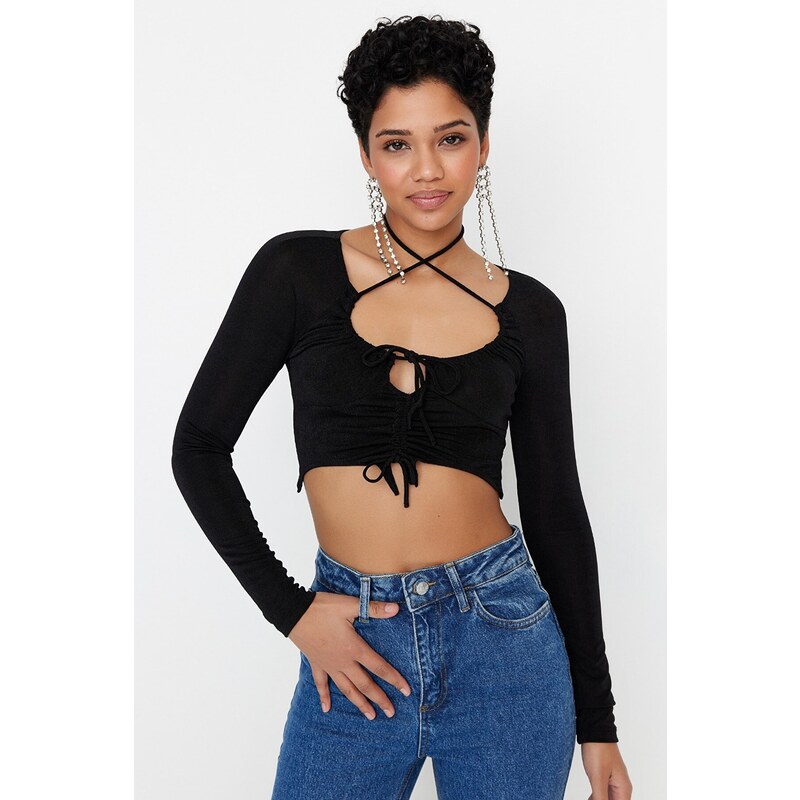 Dámsky top Trendyol Crop 50629816