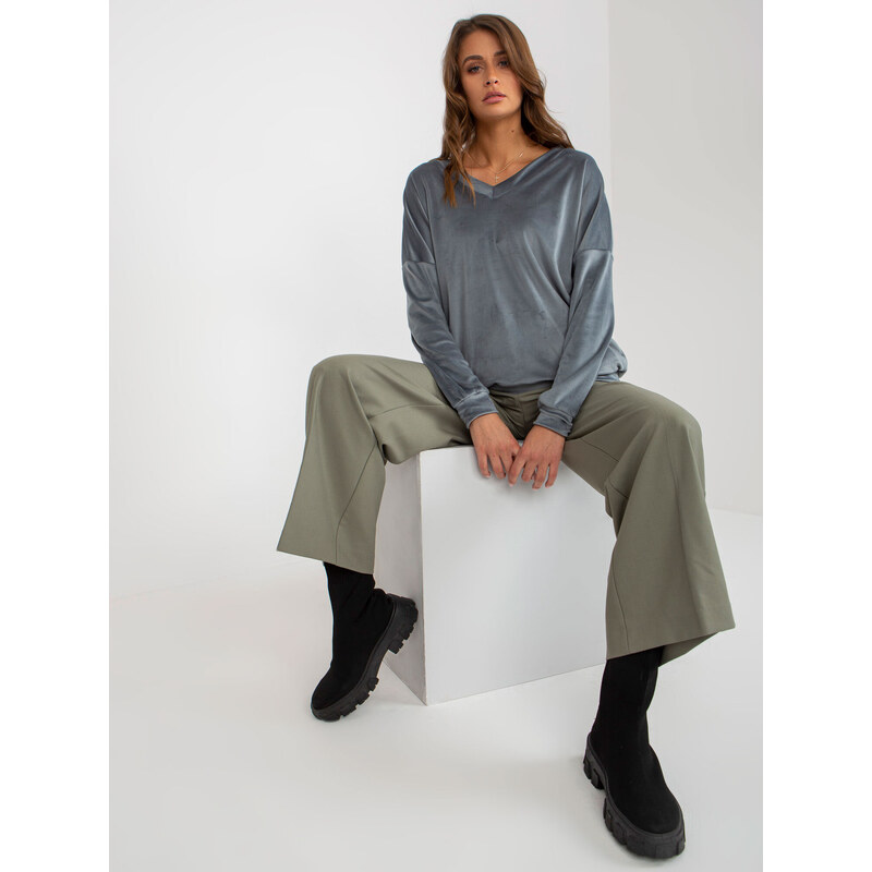 RELEVANCE Sweatshirt-RV-BL-8441.07P-grey-blue 64787733