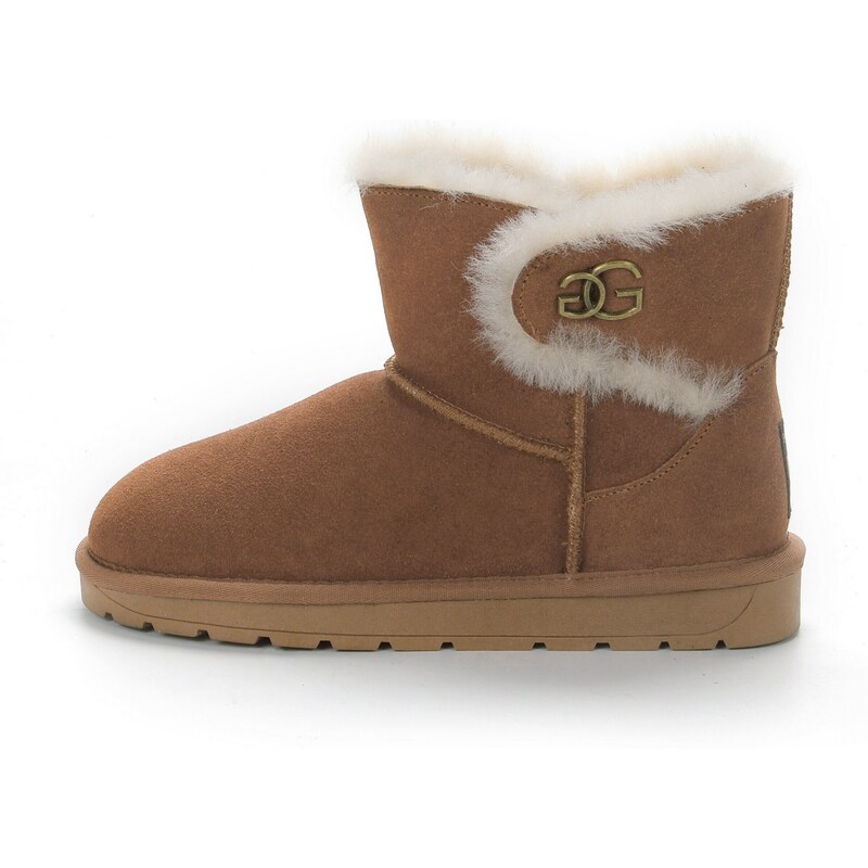 Gooce Nízke čižmy Gabriela hnedá 63143313