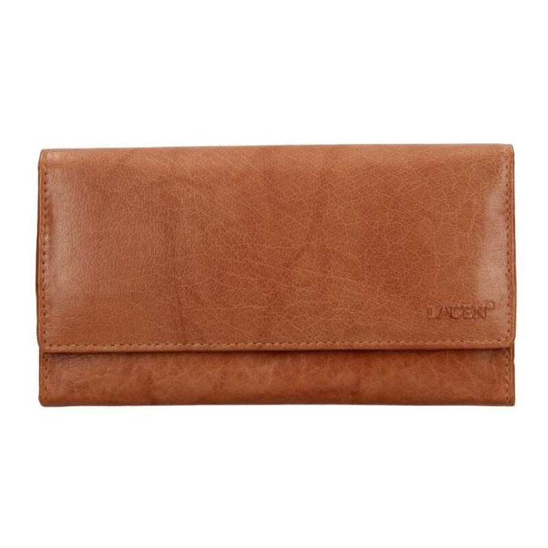 Lagen Dámska kožená peňaženka V 240 koňak 61688747