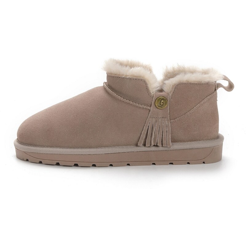 Gooce Nízke čižmy Mikila béžová / šedobiela 63143314