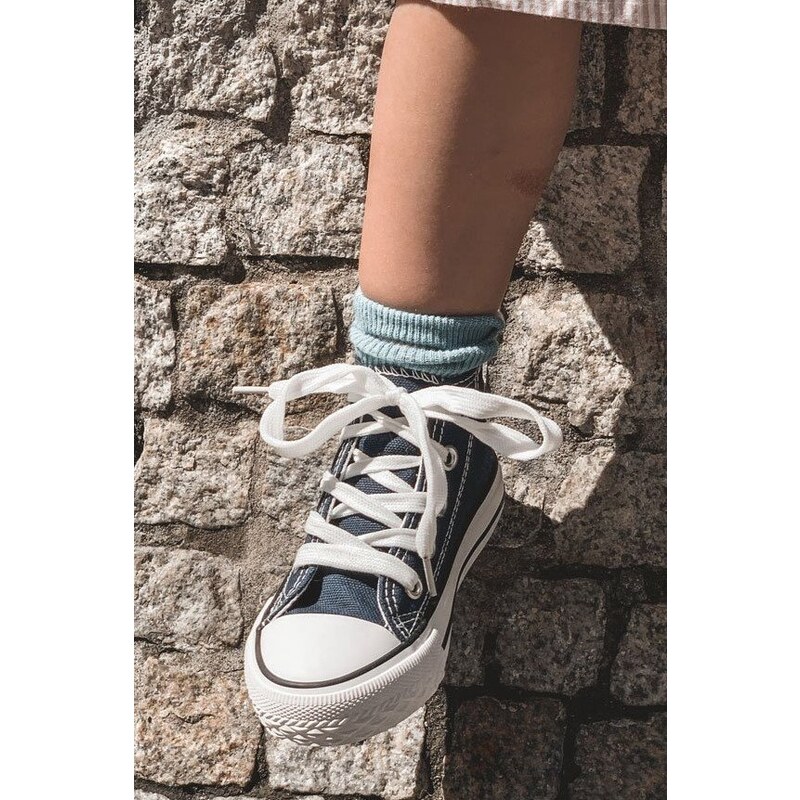 Kesi Detské vysoké tenisky tmavomodré Filemon 50682865