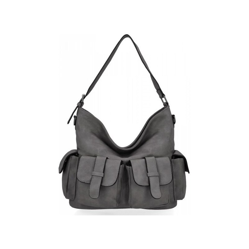 Dámska kabelka shopper bag Hernan šedá HB0395 37215882