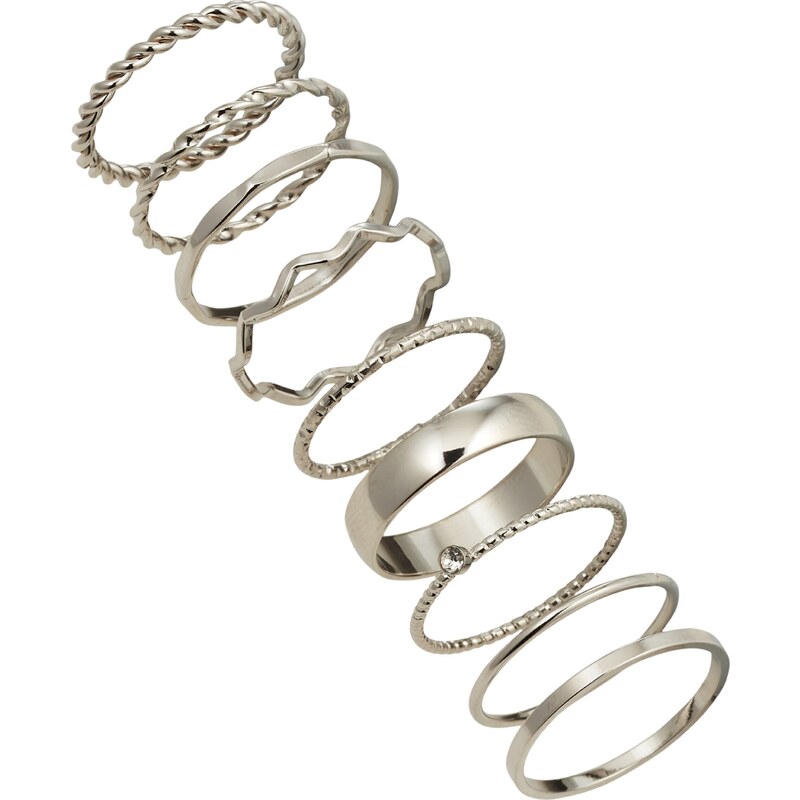 ABOUT YOU Prsteň Tara strieborná 37434119