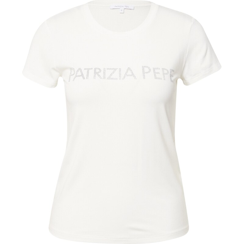 PATRIZIA PEPE Tričko MAGLIA biela 37648887