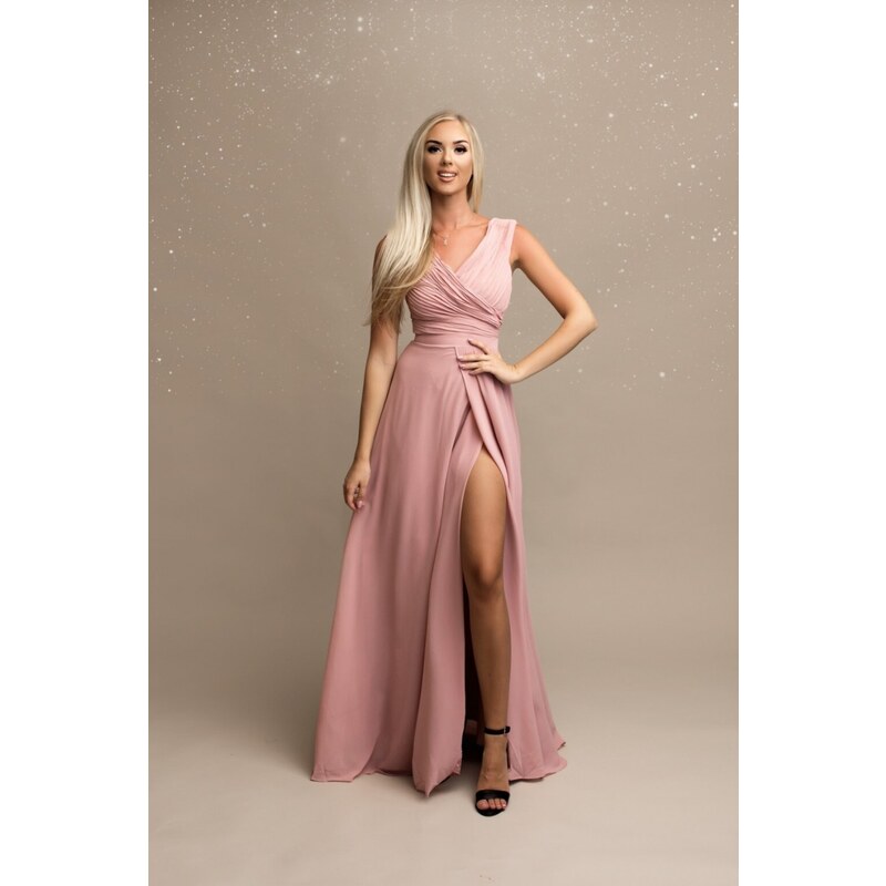 miadresses.sk Staroružové spoločenské šifónové šaty 37234131