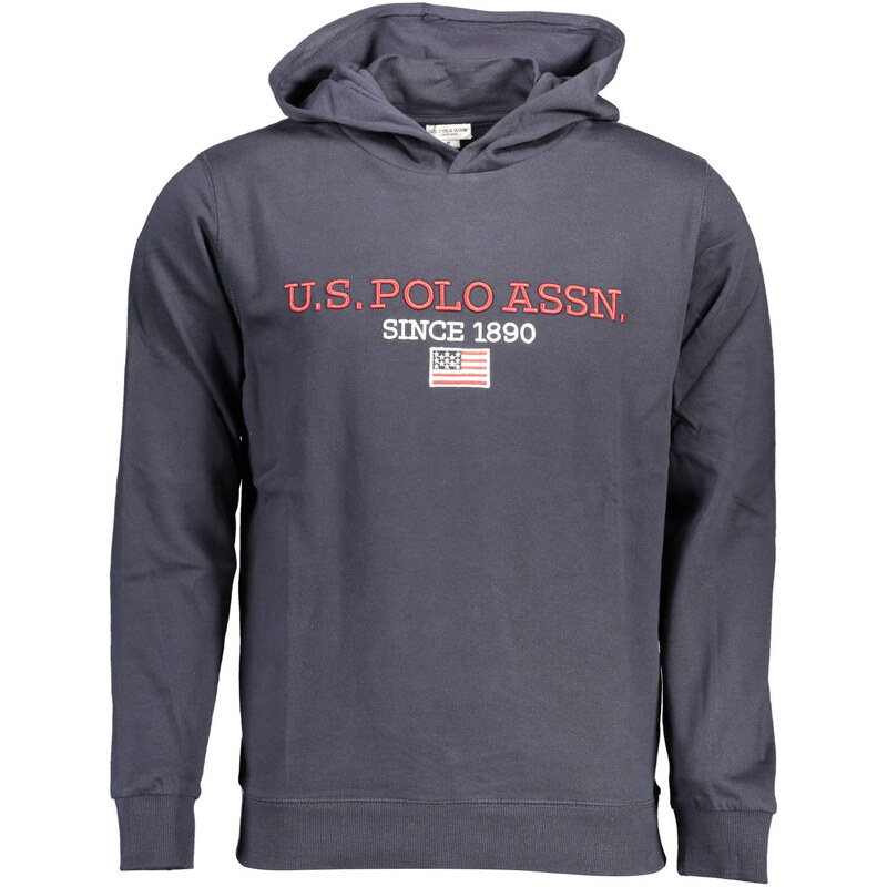 Športová Pánska Mikina bez zipsu U.S. POLO Modrá 67041001