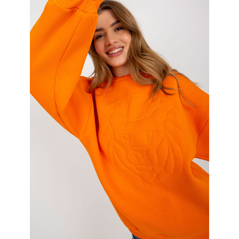 ex moda Sweatshirt-EM-BL-617-4.41P-orange 64788094