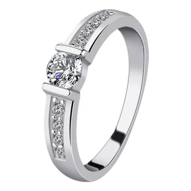 Olivie Strieborný zásnubný prsteň 7207 37665710