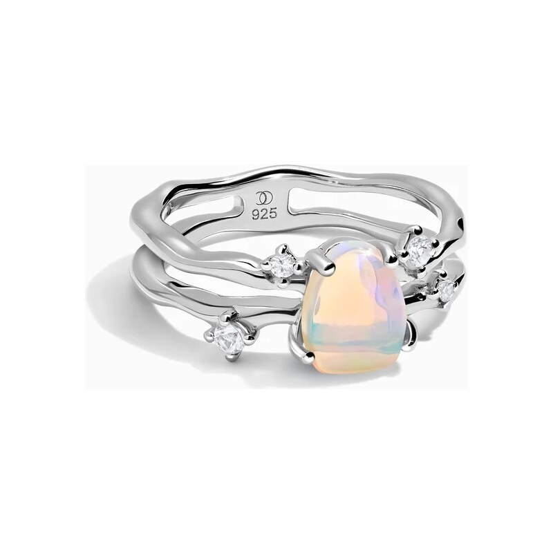 Royal Exklusive Royal Fashion stříbrný prsten GU-DR24616R-SILVER 45456794