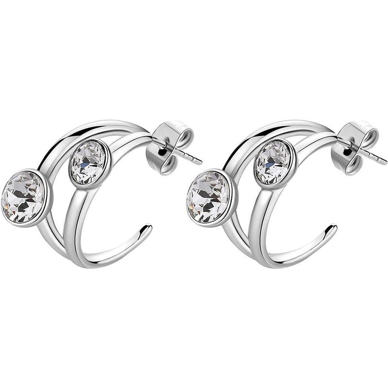 Brosway Nádherné kruhové náušnice s kryštálmi Affinity BFF170 66582974