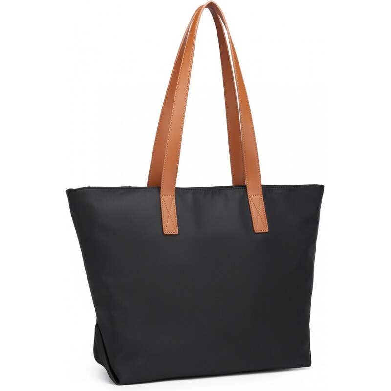 Miss LULU Dámska vodeodolná casual shopper taška LH2240- čierna - 14L 65234775