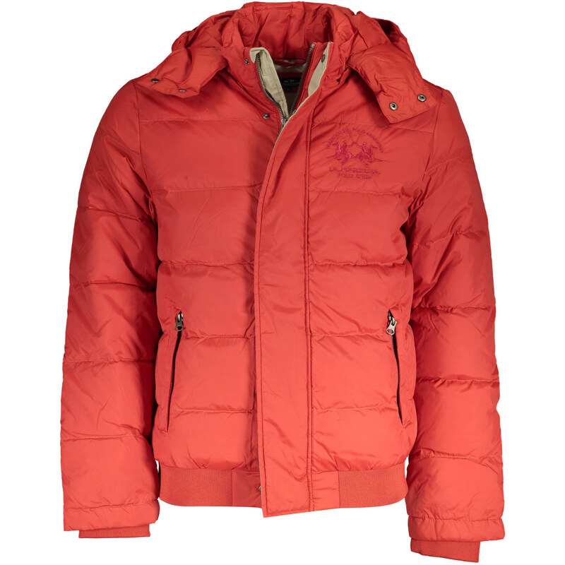 Pánska oranžová zimná bunda La Martina 64708307