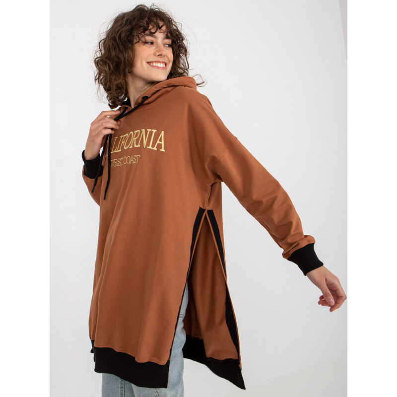VITON Sweatshirt-VI-BL-327.70P-light brown 64788062