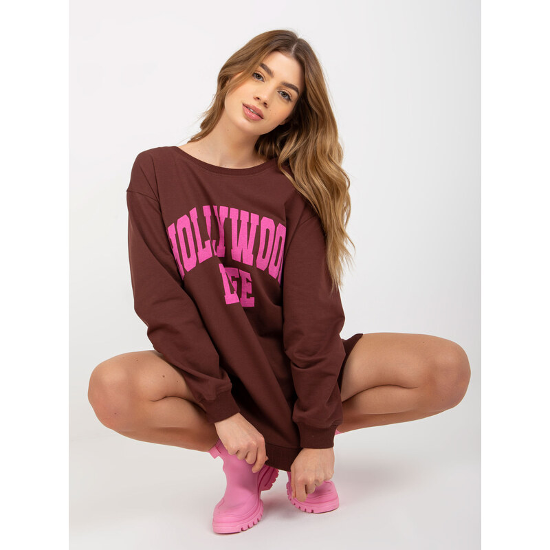 Vikki Sweatshirt-VI-BL-3102.01P-brown-pink 64792277